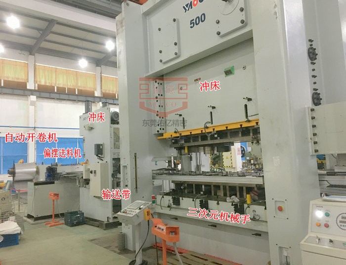 三次元沖壓機械手實現高精度復雜零件多工序沖壓生產